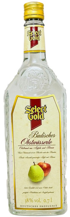 Bild von Schwarzwaldhof Select Gold Badisches Obstwässerle 38% 0,7L