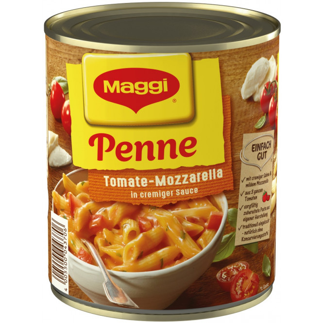 Bild von MAGGI PENNE TOM-MOZARELLA 810G