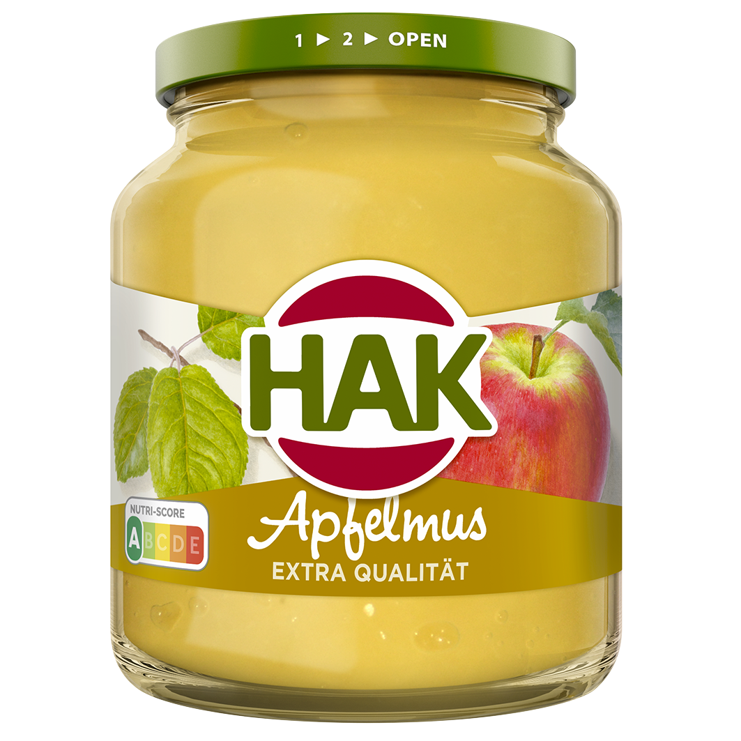 Bild von HAK APFELMUS        370ML/355G