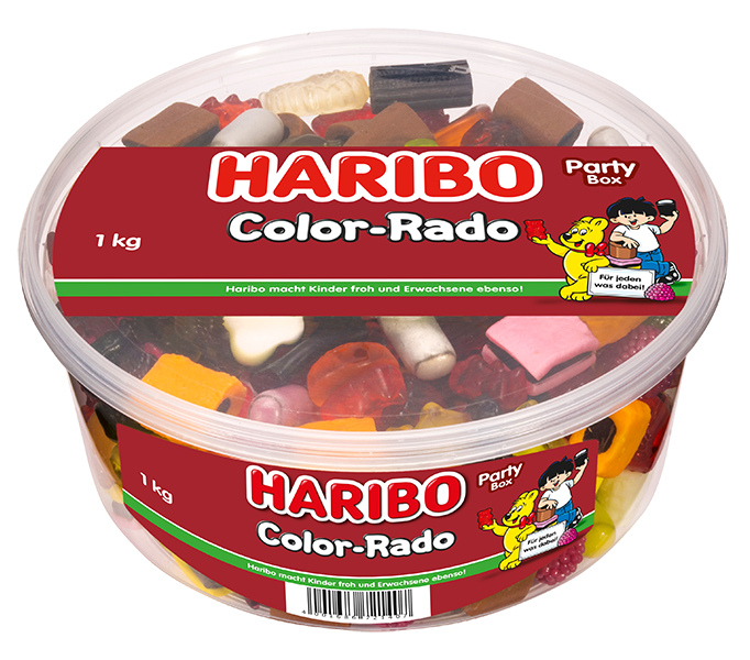 Bild von HARIBO COLOR RADO DOSE     1KG