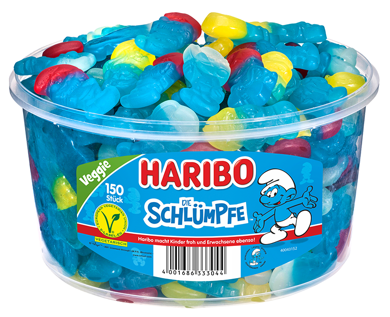 Bild von HARIBO FRUCHTG SCHLUEMPFE DOSE