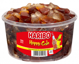 Bild von HARIBO HAPPY COLA 150ER   DOSE