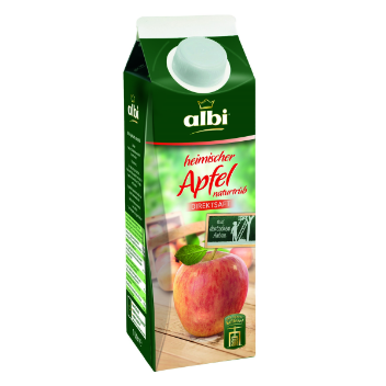 Bild von albi Direktsaft Apfel naturtrüb  1L