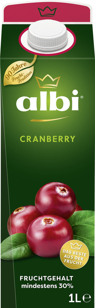 Bild von albi Cranberry Nektar  1L