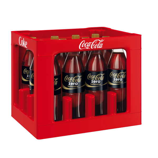 Bild von Coca-Cola Zero Sugar koffeinfrei 1l